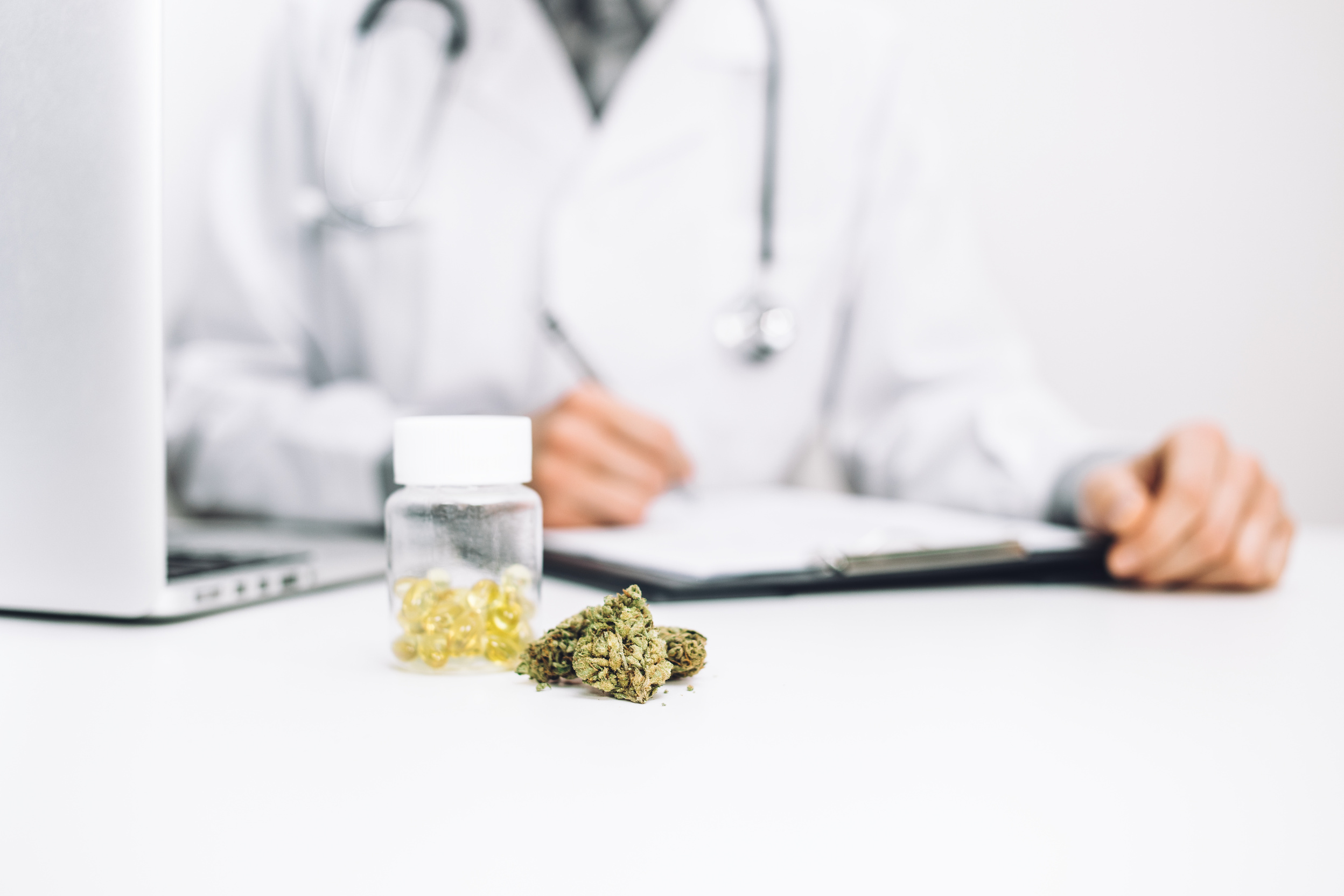Doctor prescribes medical cannabis